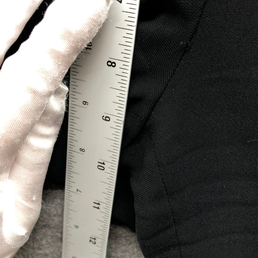 Theory Testra 2B Modern Crepe Dress Pants Womens 00 Black Slim Straight Ankle - Picture 6 of 10